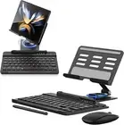Samsung Galaxy Z Fold 5 4 3 Stand and Keyboard Mouse, Portable Detachable