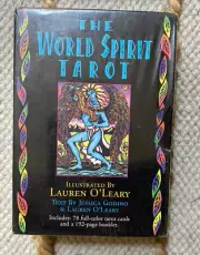 OOP •The World Of Spirit Tarot • 2001 1st Edition