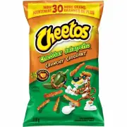 3 Bags Cheetos Cheddar Jalapeno Crunchy Cheese LARGE Size 310g/11oz Canada FRESH