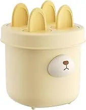 Ice Cream Molds with Sticks | Cartoon Multi Grid Pop Making Trays Mold,Easy Release Reusable Ice Cream Stick Moulds for Fruit Yogurt Pudding