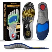 Running Insoles for Men Women & Plantar Fasciitis Relief Shoe Insoles, Extra ...
