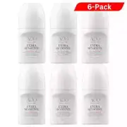 ACO Women Deodorant Roll-On Extra Sensitive Skin No Alcohol 50ml – 6-Pack
