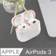 【Timo】AirPods 3 金屬電鍍防塵保護貼-玫瑰金