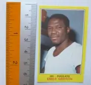 #281 PANINI Campioni dello Sport 1970-71 BOXING EMILE GRIFFITH
