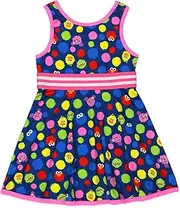 [Isaac Mizrahi] Elmo Baby Toddler Fit and Flare Soft Dress