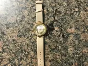 Akribos with leather band - never worn