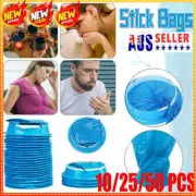 Disposable Vomit Bags Sickness Travel Plane Motion Car Bus Sea Sick Sealable BJQ