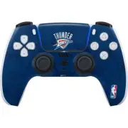 NBA Oklahoma City Thunder PS5 Controller Skin - OKC Thunder Distressed Blue