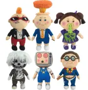 Complete Set of 6 Garbage Pail Kids Series 1 8" Plush Figures NEW w/ Tags!