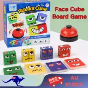 Face Changing Puzzle Building Cubes Interaction Toy Cube Board Game Kids