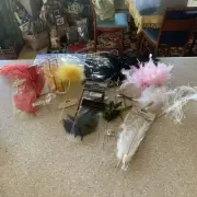 Craft Feathers 30+ Colorful Feathers for Craft DIY Vintage