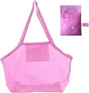 B Mesh Bag B Bag Foldable Toy Tote Bag for Travel B Waterpark Supermarket