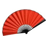 [Generic] Hand Held Silk Fans - Women Hand Held Silk Folding Fans | Portable Chinese Style Foldable Crafts Decorations for Women, Girls, Adults, Kids