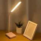 LED Desk Lamp Touch Control Adjustable Angle Study Reading Light Soft Eye