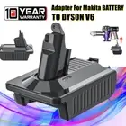 Battery Adapter for Makita 18V Battery Convert to for Dyson V6 DC58 SV03 Vacuum