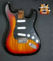 Stratocaster Body Vintage Burst Custom Pickguard Factory Blemished
