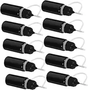 CORHAD Needle Bottles with Squeezable Tip 10pcs Plastic Applicator Bottles for Glue Oils Cosmetics Fine Tip Australia