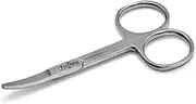 Professional Nail Scissors with Round Tip 4.5" Eyebrow, Dry Skin, Eyelash, Nose Hair for Men and Women Daily Use