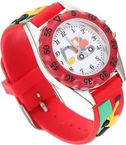 [VALICLUD] Silicone Watch For For Boys Watch Boys Watch Digger Wrist Watch for Boys Watch Watch Red