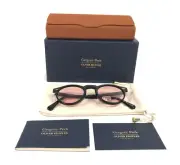 Oliver Peoples Sunglasses OV5217S 10054Q Gregory Peck Sun Black w/ Pink Lenses