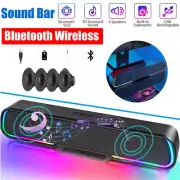 Powerful Sound Bar Wireless Bluetooth Home Theater Surround Subwoofer Soundbar