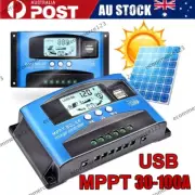 MPPT 30A 50A 60A 100A Solar Panel Regulator Battery Charge Controller 12V/24V AU