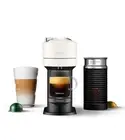 Nespresso Vertuo Next Espresso Coffee Maker w Aeroccino Milk Frother White New