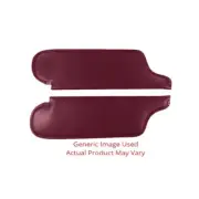 Sun Visor For 1966-1967 Ford Falcon Hardtop 2-Door Cardboard/Fiberboard Maroon