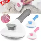 Pet Hair Grooming Brush For Dog Cat Deshedding Tool Rake Comb Fur Remover Reduce