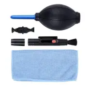 3 in 1 Cleaning Kit Air Dust Blower Pump Lens for Camera Computer Keyboard TV