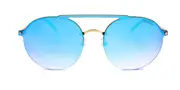Ana Hickmann HI3043 04B Men's Sunglasses Blue Size 50
