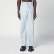 [Bottega Veneta] Light blue straight leg jeans 46 IT Blue