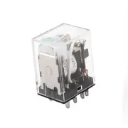 DC 12V Coil DPDT 8-Pin Green LED General Purpose Power Relay