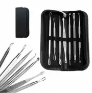 Pimple Popper Tool Set,7 Pcs Blackhead Remover Stainless Acne Comedone Extractor