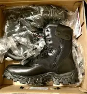 NEW - Rocky Alpha Force Size 10.5 D Men’s Black Side Zip Waterproof Boot