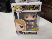 Funko Pop! Rocks 66 KURT COBAIN Nirvana Vinyl Figure New Hot Topic Exclusive