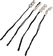 Baluue 4pcs Hair Bun Maker Kit Hair Donut Bun Holder Styling Tools for Women Girls