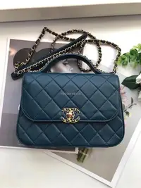 在飛比找Yahoo!奇摩拍賣優惠-【二手】【二手98新】CHANEL香奈兒handle bag