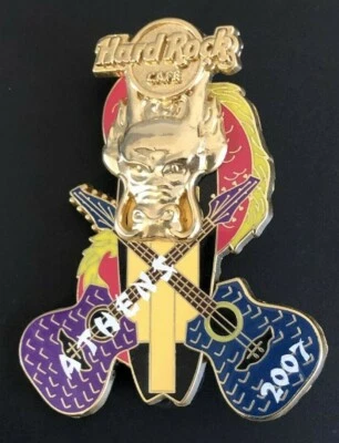 2007 HARD ROCK CAFE LIMITED EDITION ATHENS ROCK COUTURE PIN