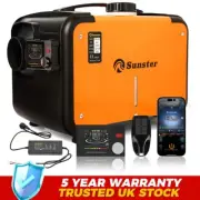 8KW Diesel Air Heater 12V 24V LCD Panel & APP for RV Caravan W/ 240V AC Adpater