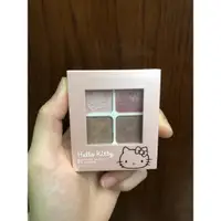 在飛比找蝦皮購物優惠-MINISO名創優品 hello kitty 四色眼影盤 近