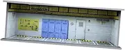 1:64 Scale Parking Lot Display Case Showcase Parking Garage Diorama for Diecast Car , Maintenance Room