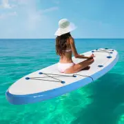 Extra Wide Stand Up Paddle Board SUP Kayak 2-in-1 Inflatable with Accessories