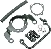HARDDRIVE 1999-2007 FXST Softail Harley Davidson COMPLETE MNT KIT BREATHER TUBE