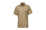 KingGee 4 Pack Workcool Pro Shirt S/S Tough Stretch Ripstop Cotton Work K14022
