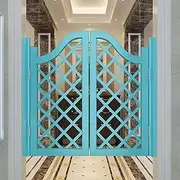 YUGXTH Cafe Door Swinging Door, Saloon Swing Door for Kitchen, Half Waist Door with Hinges, Thick Solid Wood Swinging Doors, Partition Door for Kitchen Shop Entrance Pub (Size : W 29.5xH 39.4"/75x100