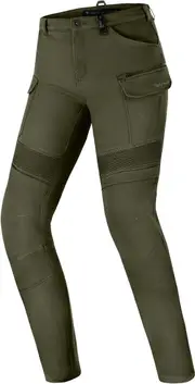 SHIMA Giro 3.0 Ladies Motorcycle Textile Pants, green, Size 30 for Women