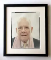 Portrait of Robert Silvers (New York Review of Books) by Andreas Laszlo Konrath