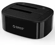 ORICO 2.5/3.5 inch USB3.0 1 to 1 Clone Dual-bay HDD and SSD Hard Drive Dock (6228US3-C)