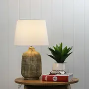 Oriel Lighting BISCAY Decorative Ceramic Table Lamp